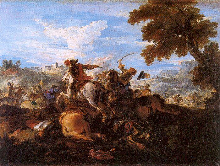 Cavalry Battle, Parrocel, Joseph